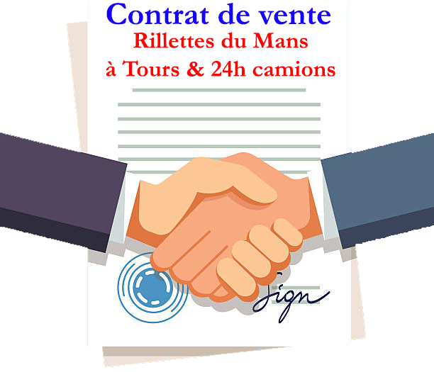 Contrat vente rillettes du mans