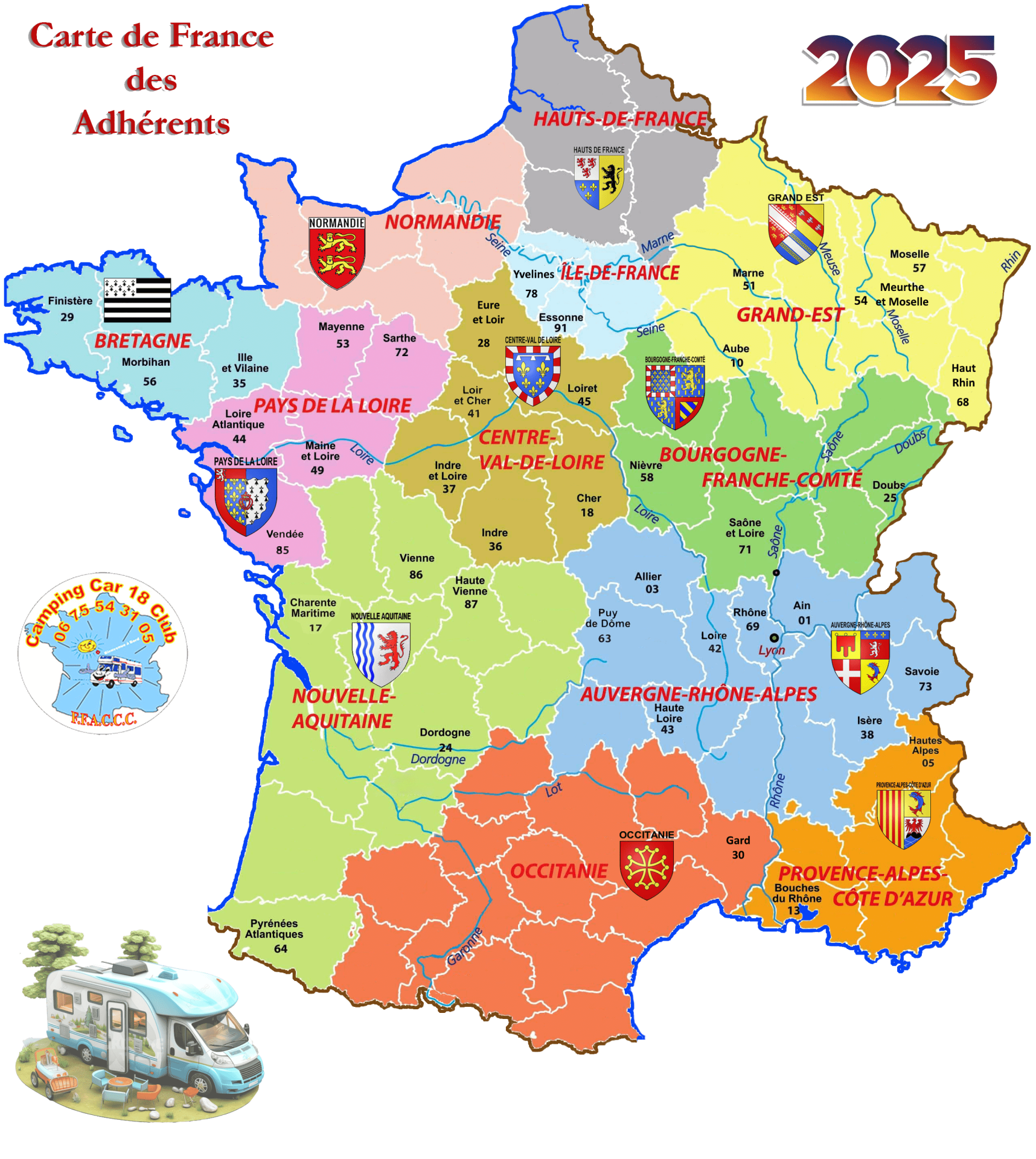 Nouvelle carte de france 2025 min