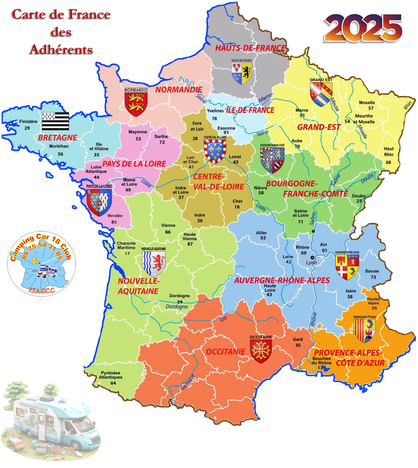 Nouvelle carte de france 2027